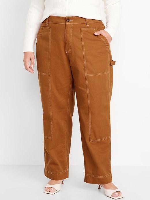 High-Waisted Utility Pants Product Image