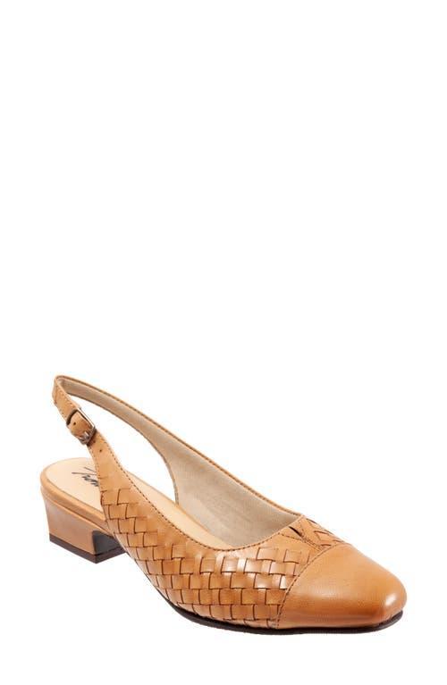 Trotters Dea Woven Slingback Pump Product Image