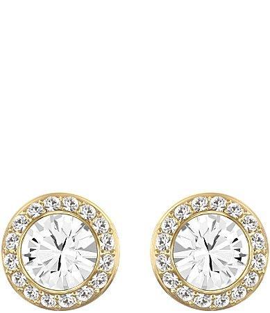 Swarovski Angelic Round Crystal Stud Earrings Product Image