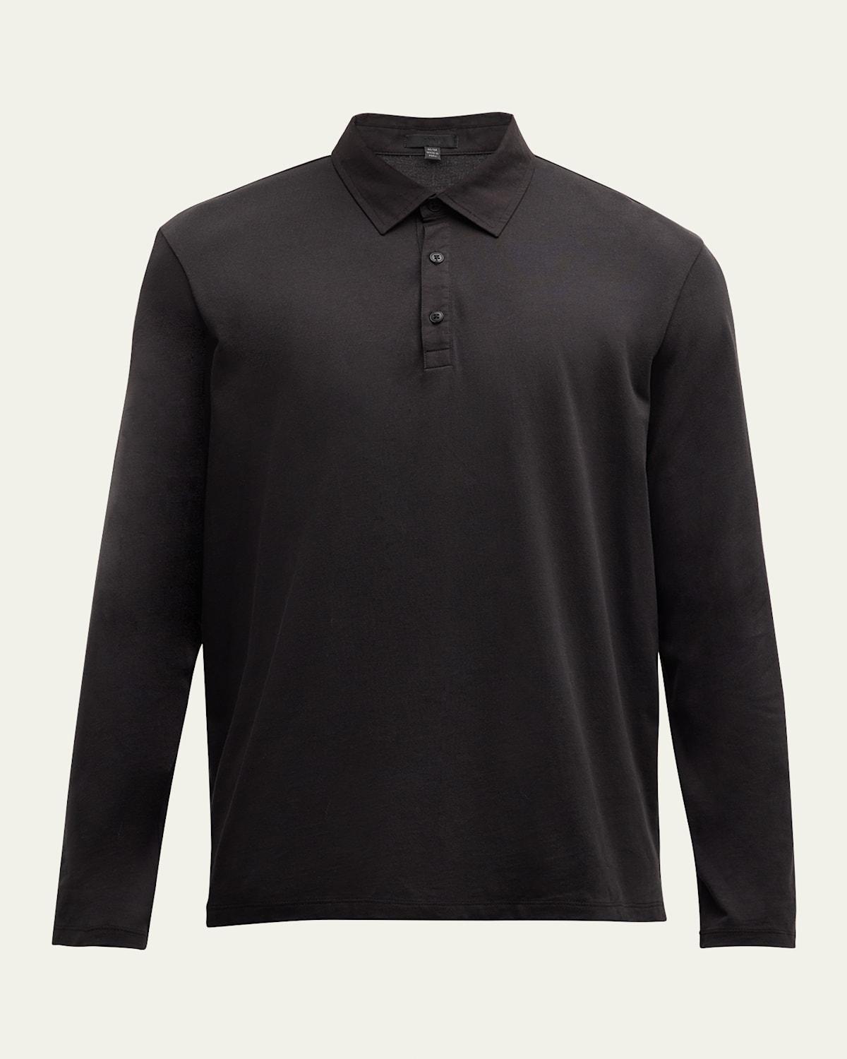 Mens Heavyweight Jersey Polo Shirt Product Image