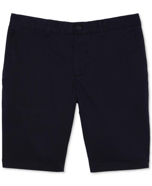 Lacoste Mens Slim-Fit Solid Bermuda Shorts Product Image