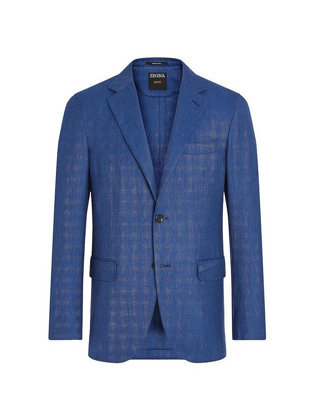 Mens Cashmere Silk and Linen Jacket Product Image
