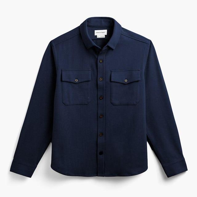 Navy Men's Fusion Overshirt Product Image