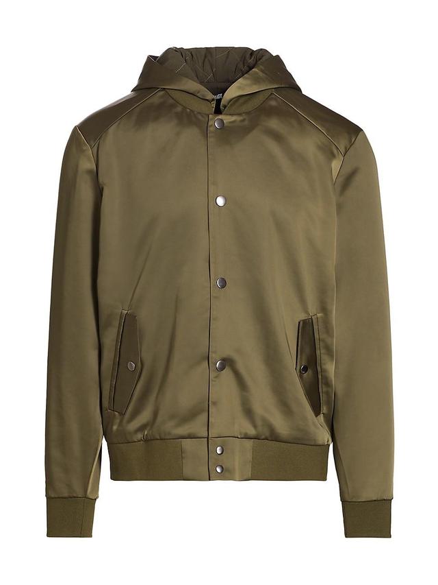 Mens Reyes Hooded Bomber Jacket Product Image