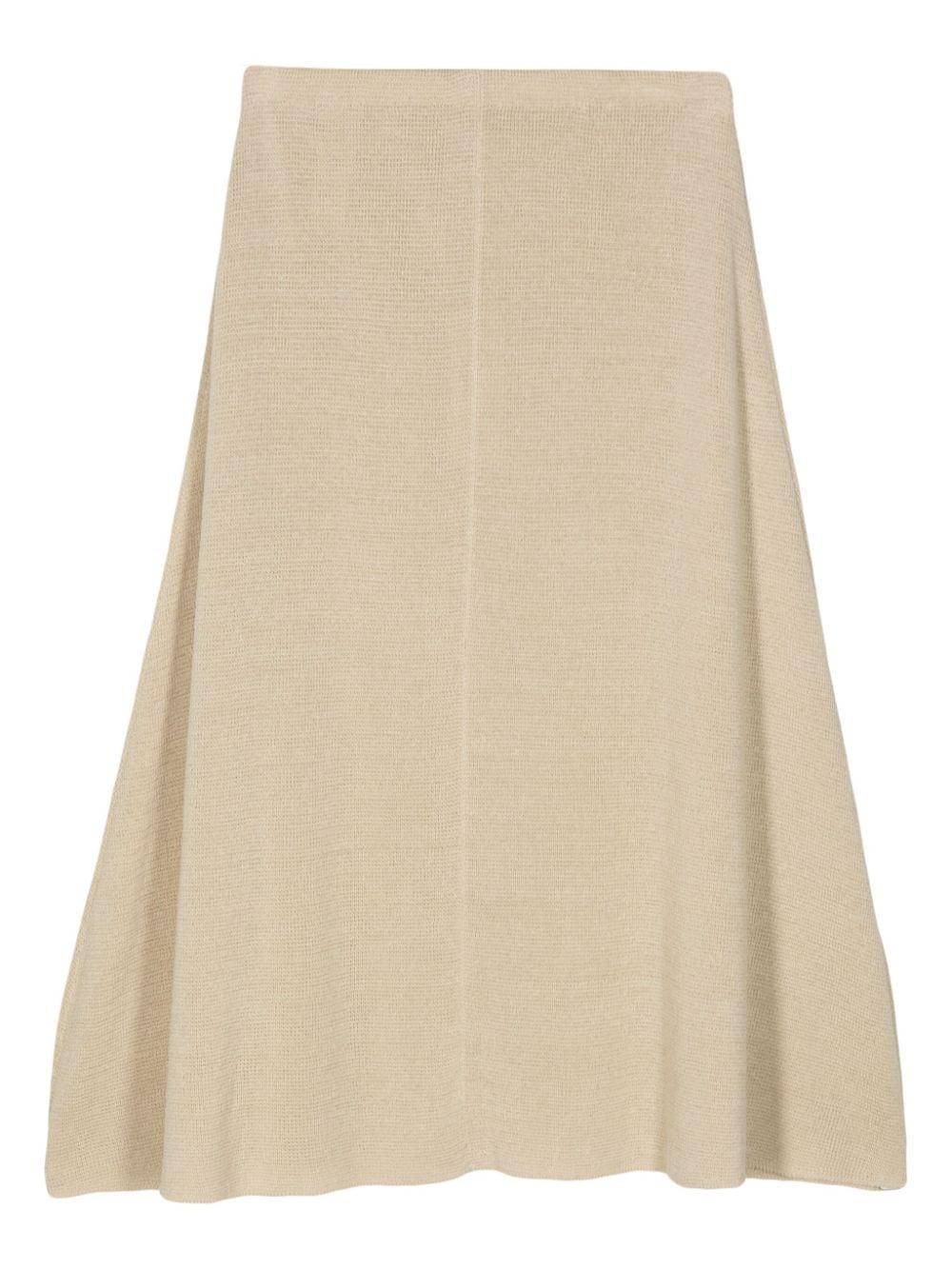 Faithe Linen Skirt In Neutrals product image