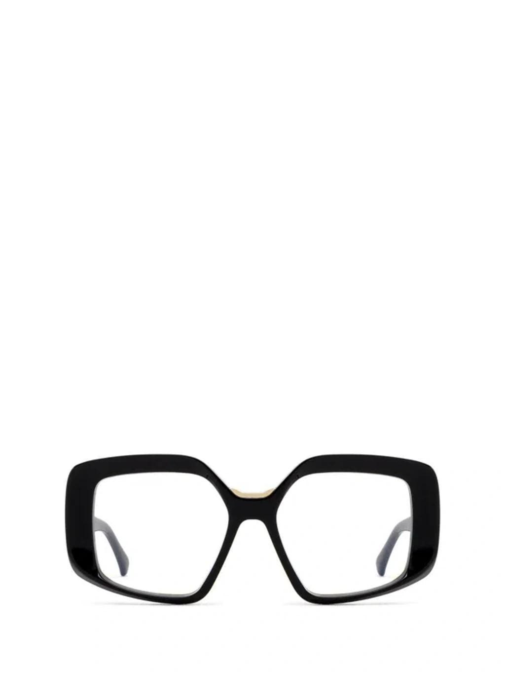 MAX MARA Square Frame Glasses In 001 Product Image