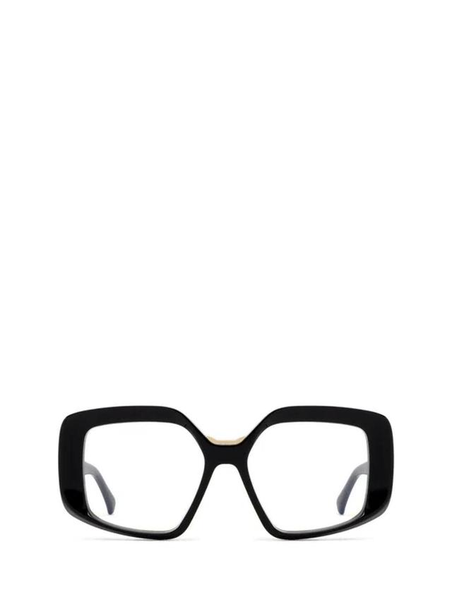 MAX MARA Square Frame Glasses In 001 Product Image