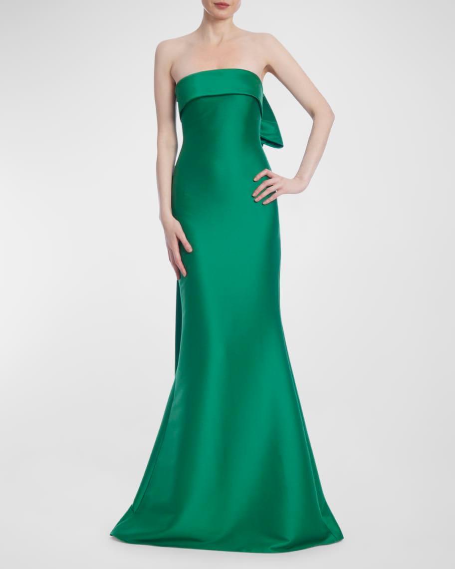 Strapless Bow-Back Mermaid Gown Product Image