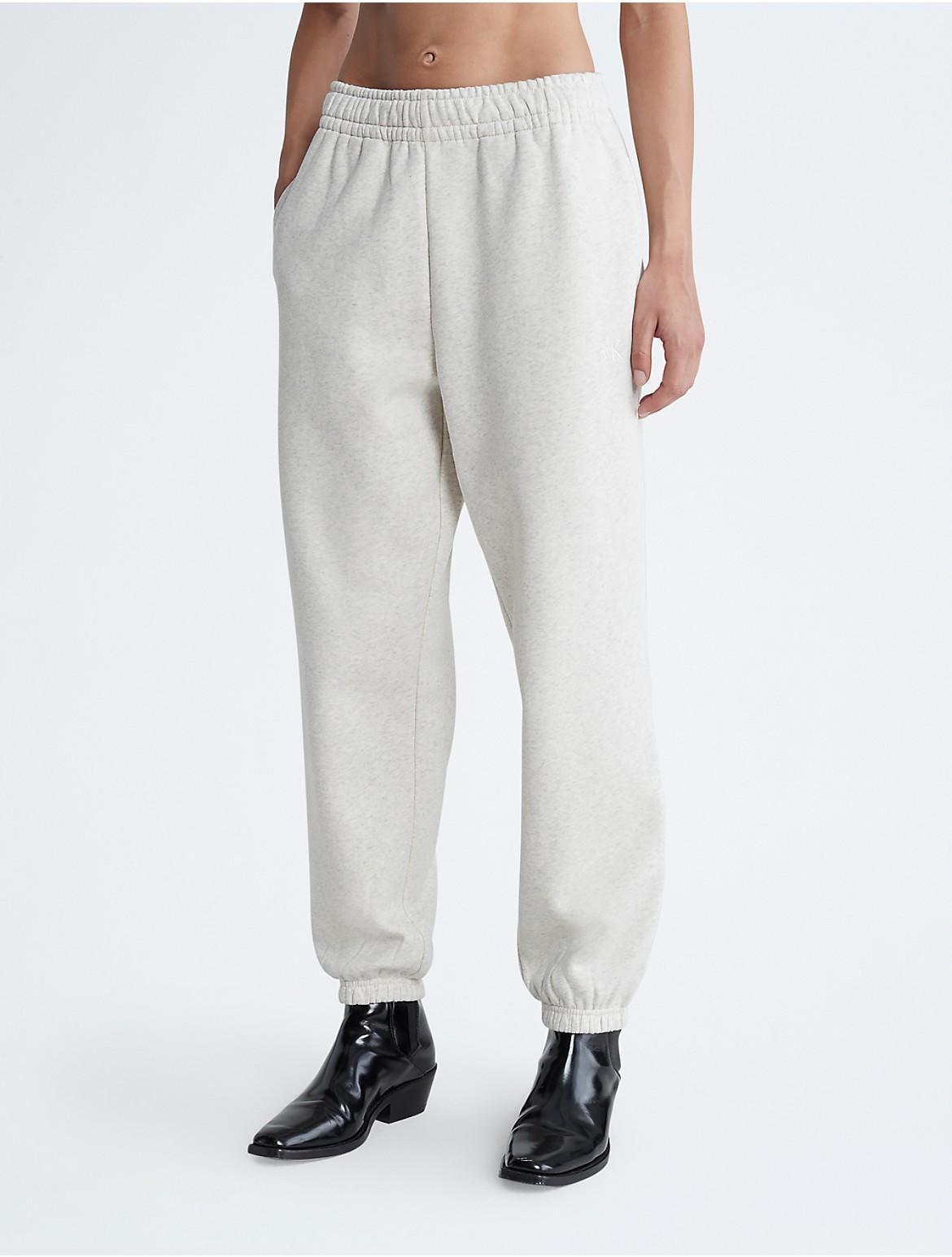 Calvin Klein Womens Archive Logo Fleece Joggers - Black - S Product Image