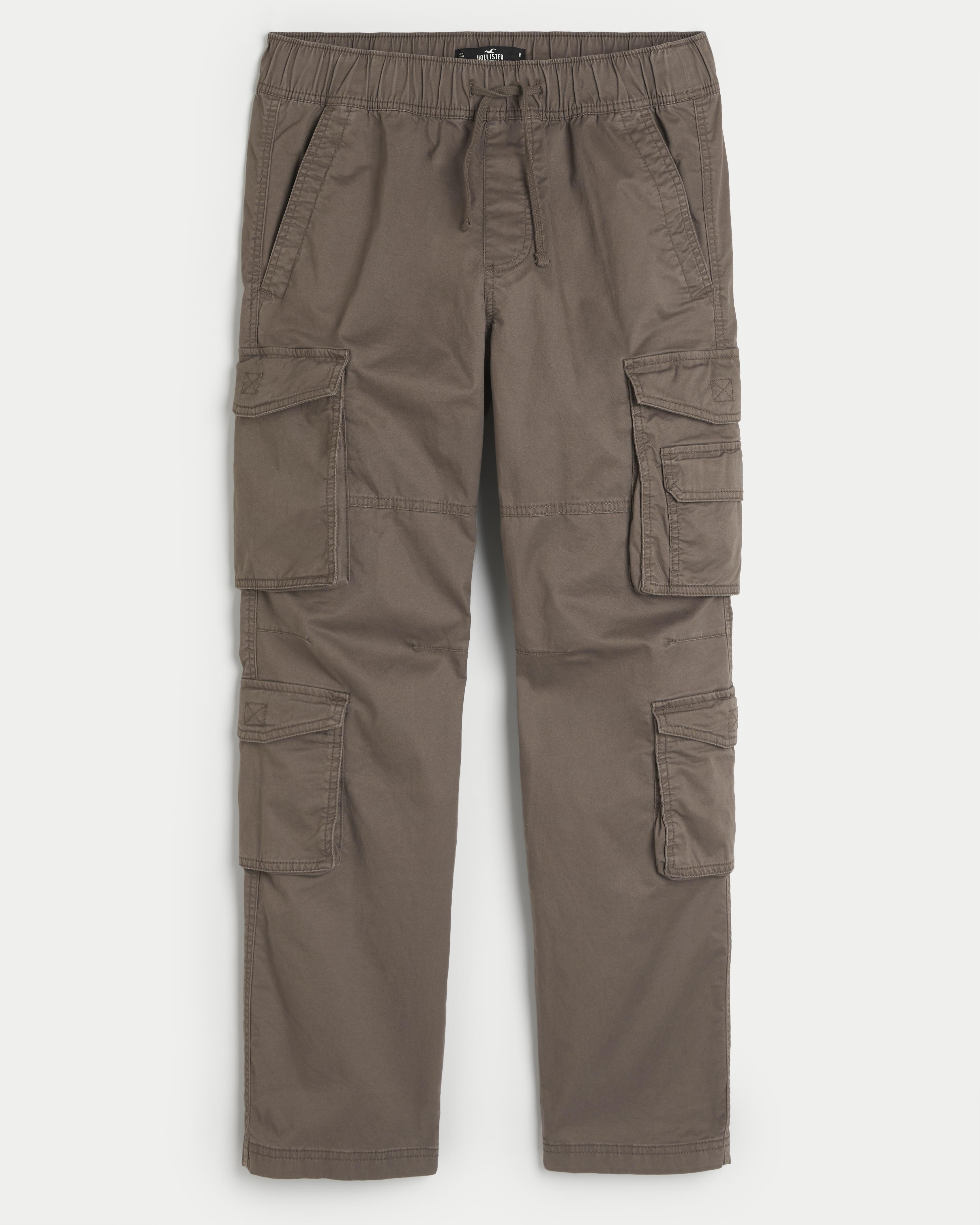 Slim Straight Cargo Pants Product Image