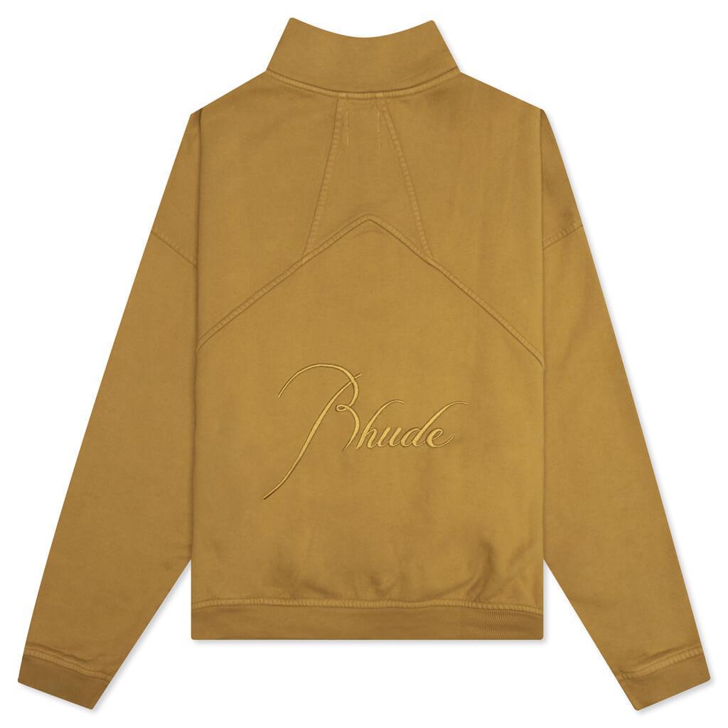 Quarter Zip - Mustard Male Product Image