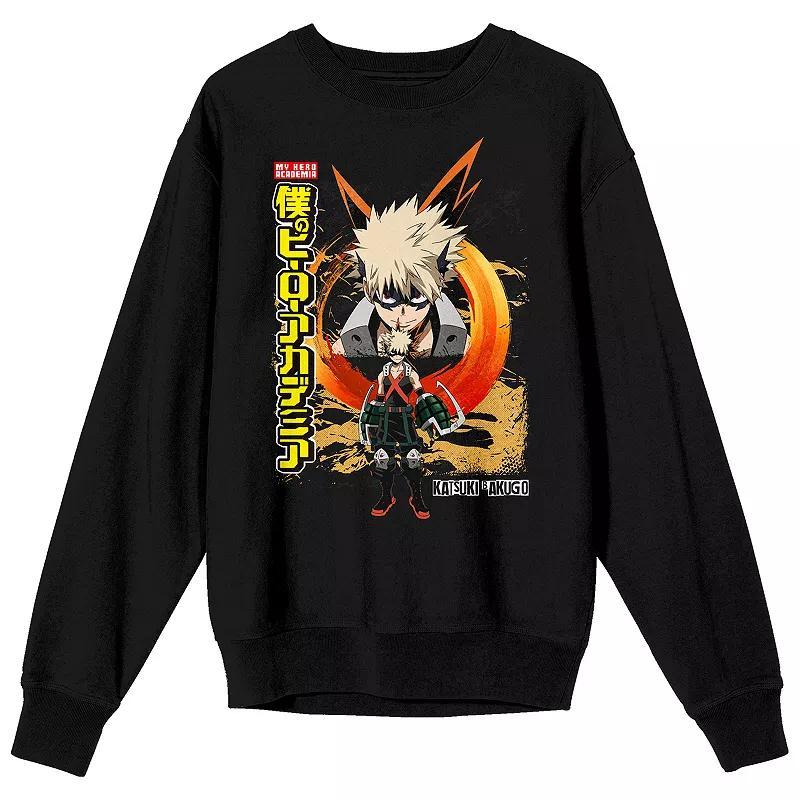 Mens My Hero Academia Bakugo Sweatshirt Product Image