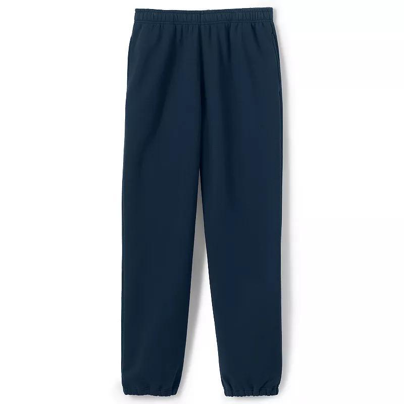 Big & Tall Lands End Serious Sweats Sweatpants, Mens Gray Grey Product Image