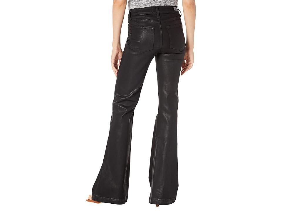 Paige Genevieve Fog Luxe Coating (Black Fog Luxe Coating) Women's Jeans Product Image