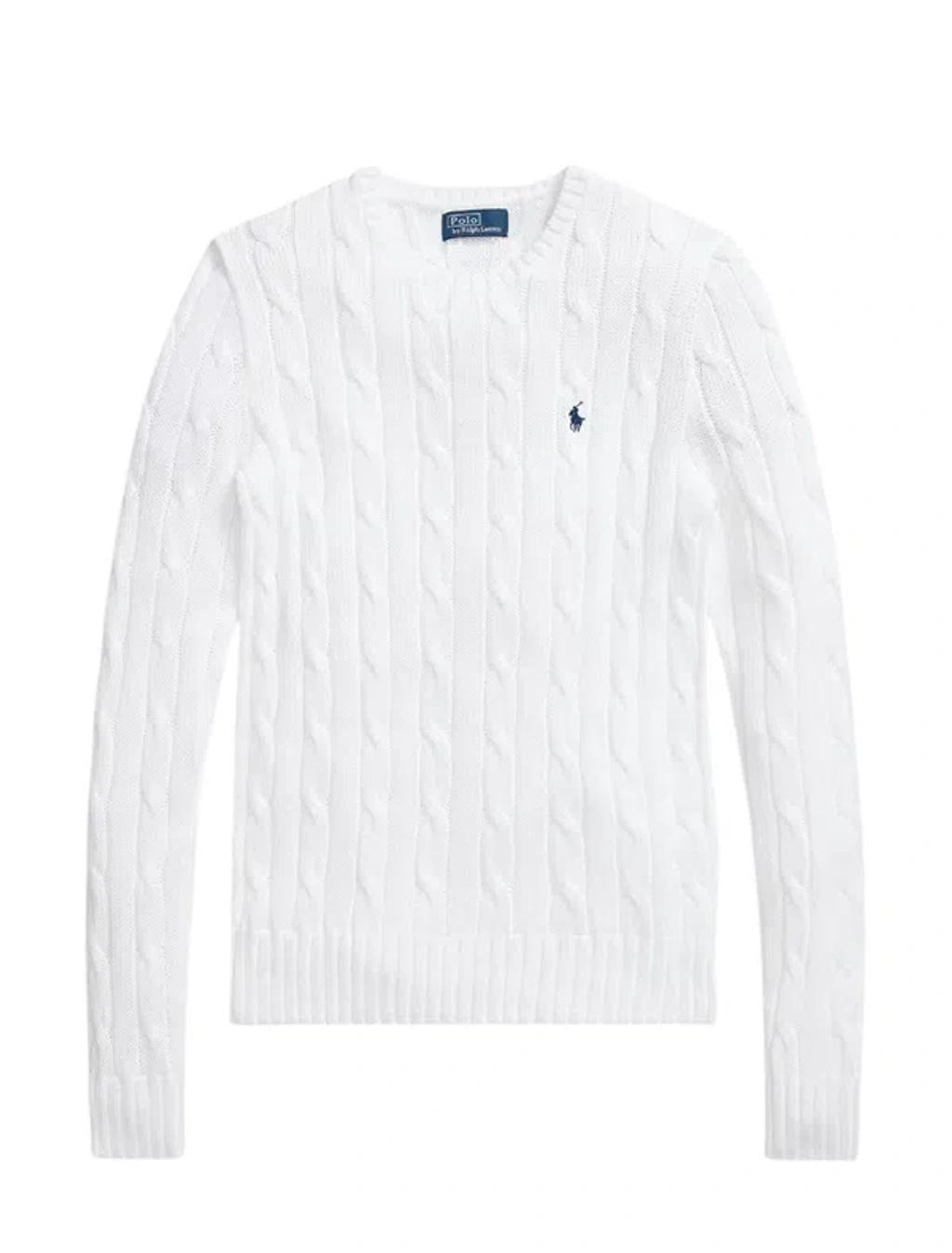 POLO RALPH LAUREN Sweater In White Product Image