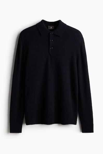 Regular Fit Wool Polo Sweater Product Image