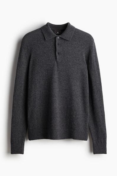 Regular Fit Wool Polo Sweater Product Image