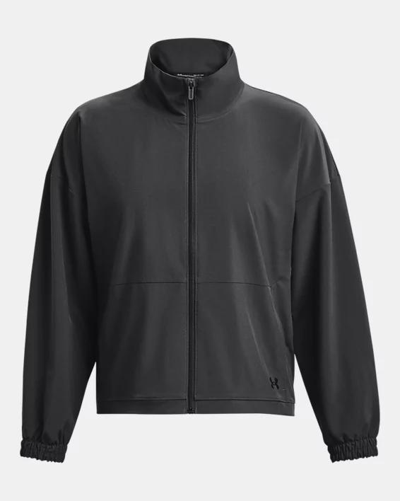 Women's UA Woven Full-Zip Product Image