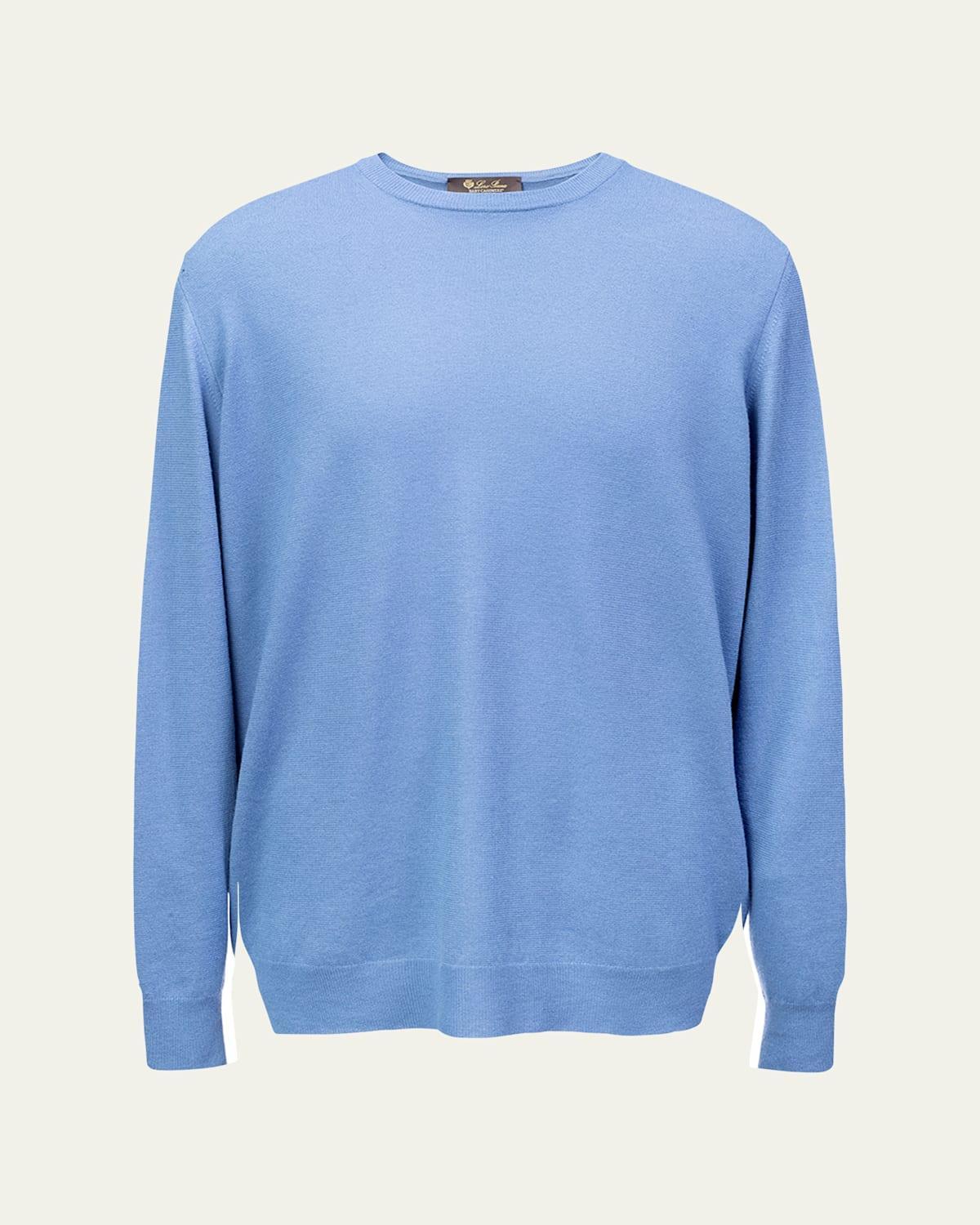 Mens Girocollo Cashmere Sweater Product Image