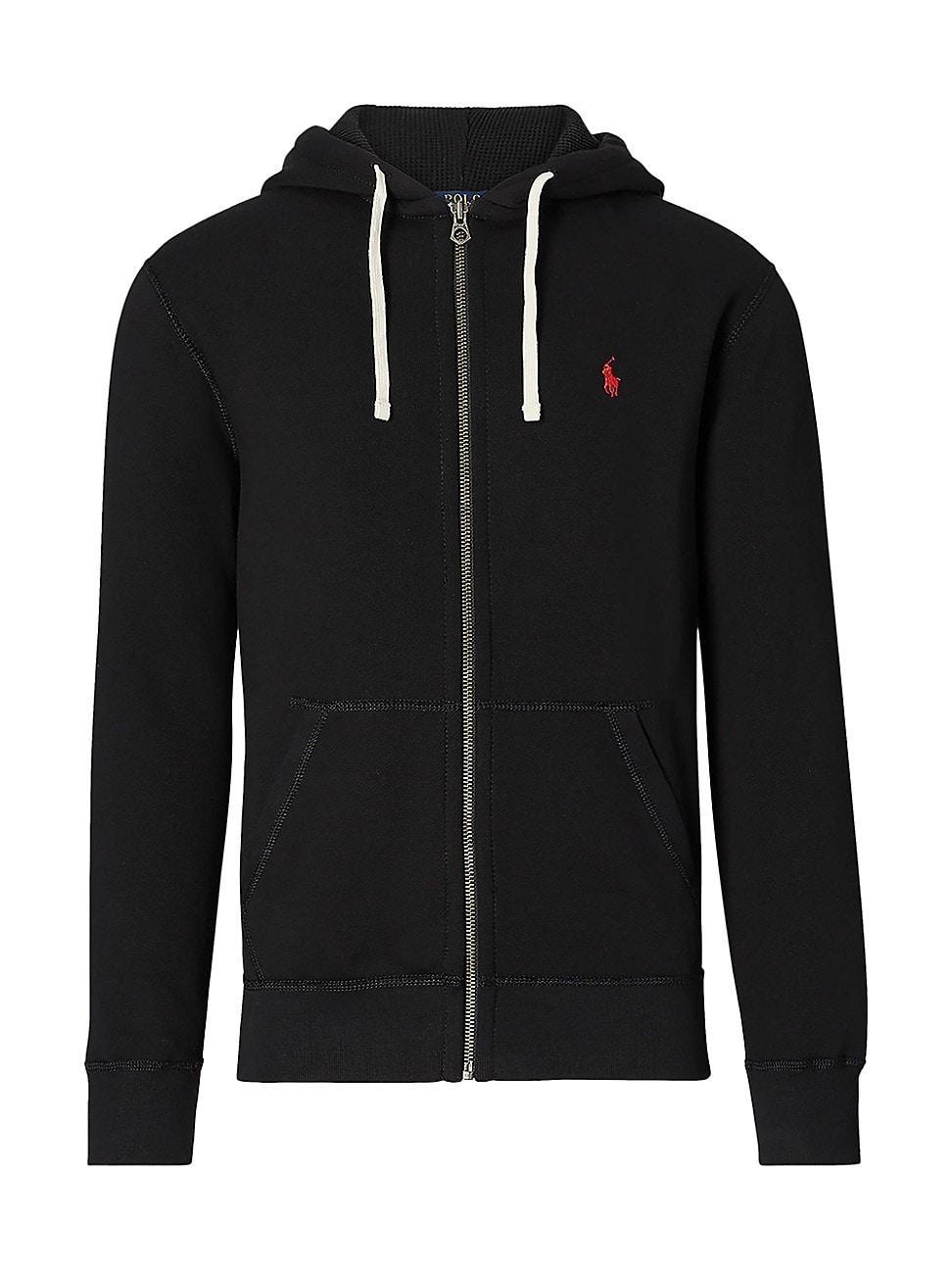 Polo Ralph Lauren Fleece Full-Zip Hoodie in Polo Black - Black. Size M (also in L, S, XL/1X). Product Image