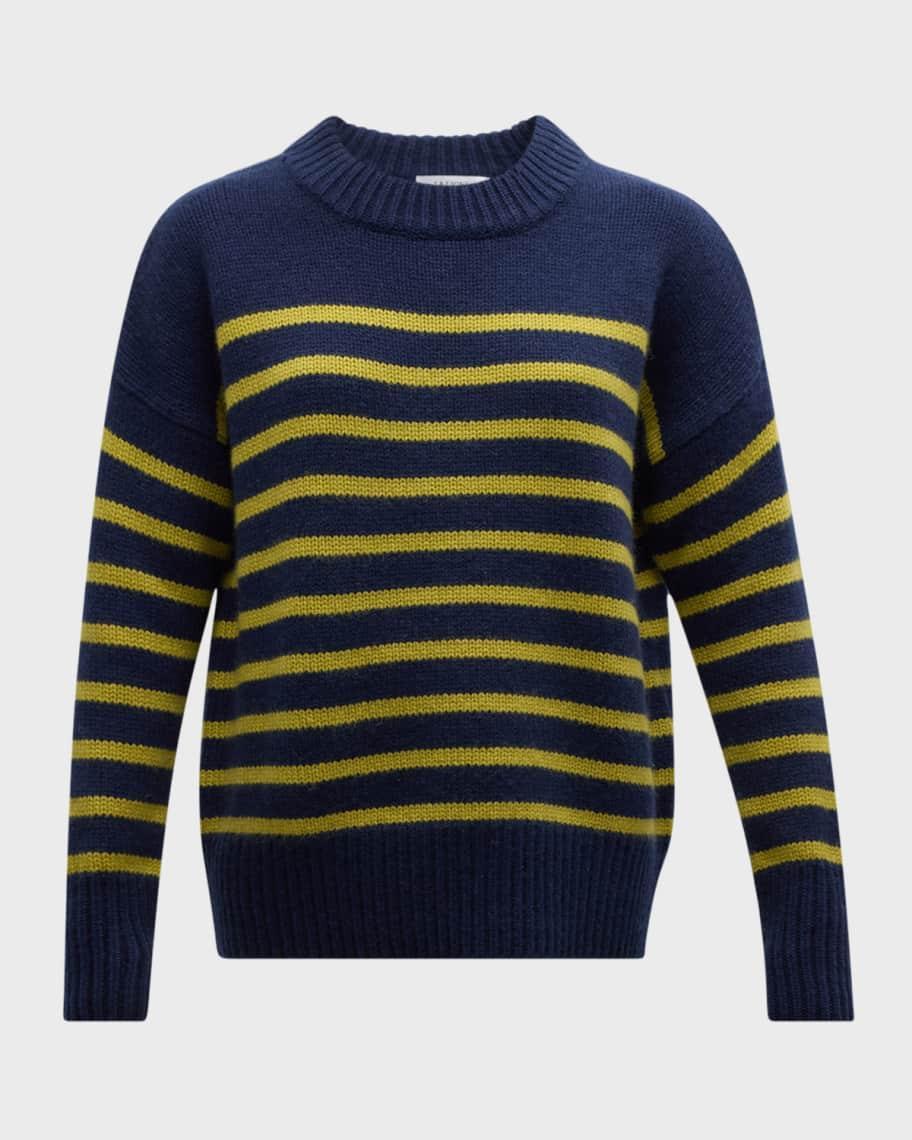 Marin Striped Wool Cashmere Sweater product image