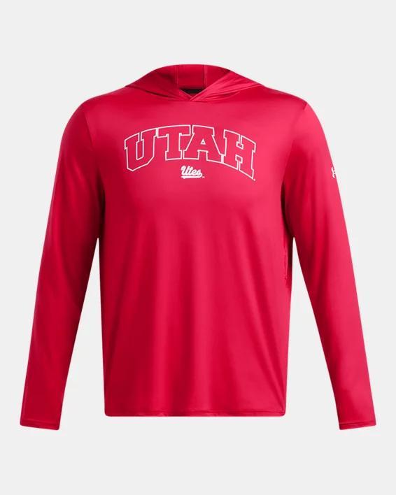 Mens UA Knockout Collegiate Hooded Long Sleeve Product Image