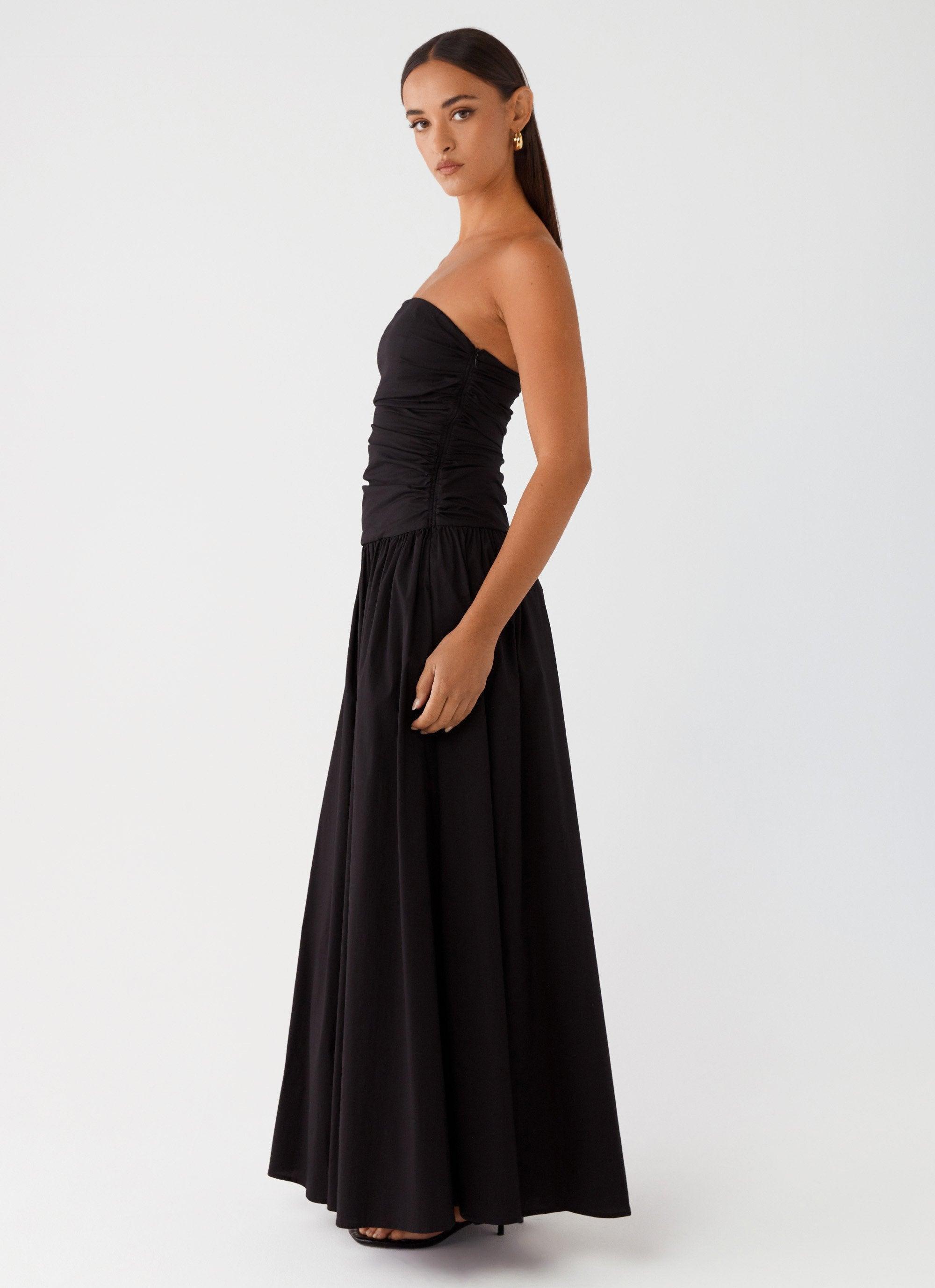 Carmel Maxi Dress - Black Product Image