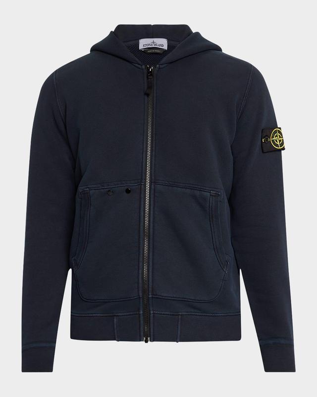 Mens Zip Hoodie with Pocket Product Image