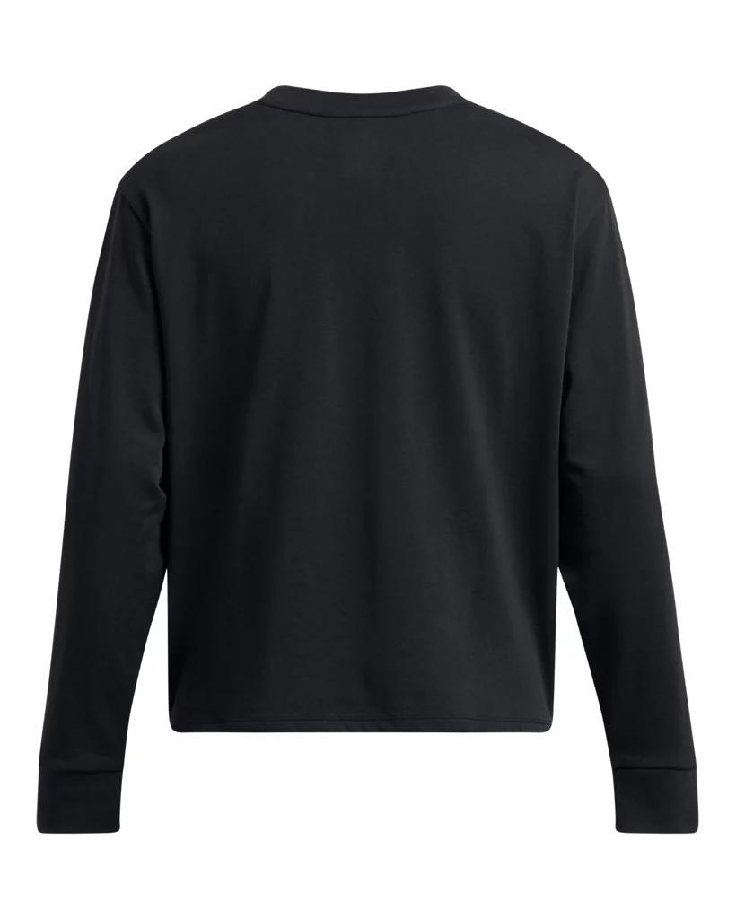 Women's UA Heavyweight Boxy Cropped Long Sleeve Product Image