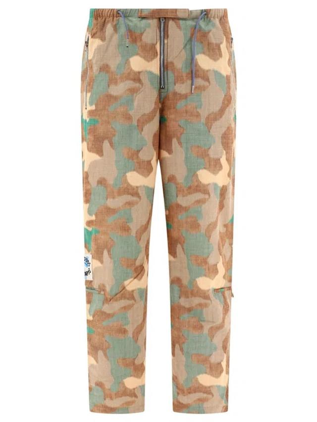 Camo Print Trousers In Multi Product Image