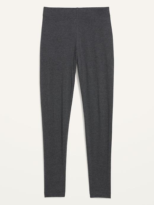 High-Waisted Jersey Leggings Product Image