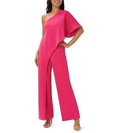 Adrianna Papell One-Shoulder Jumpsuit Product Image