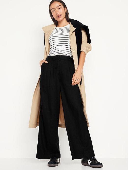 Extra High-Waisted Super Wide-Leg Taylor Pants Product Image