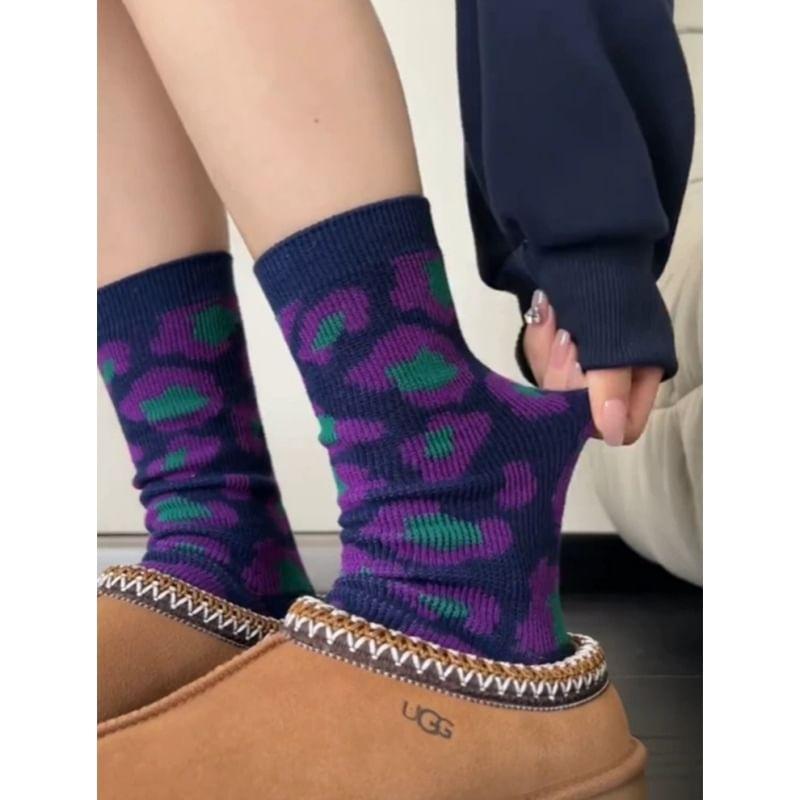 Patterned Short Socks Product Image