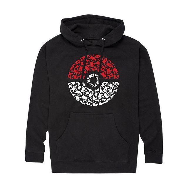 Mens Pokemon Pokeball Pikachu Hoodie Product Image