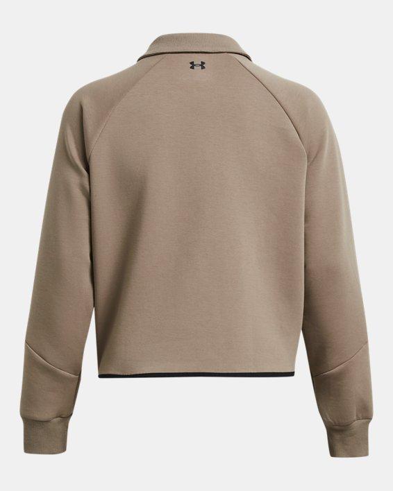 Women's UA Unstoppable Fleece Rugby Crop Product Image