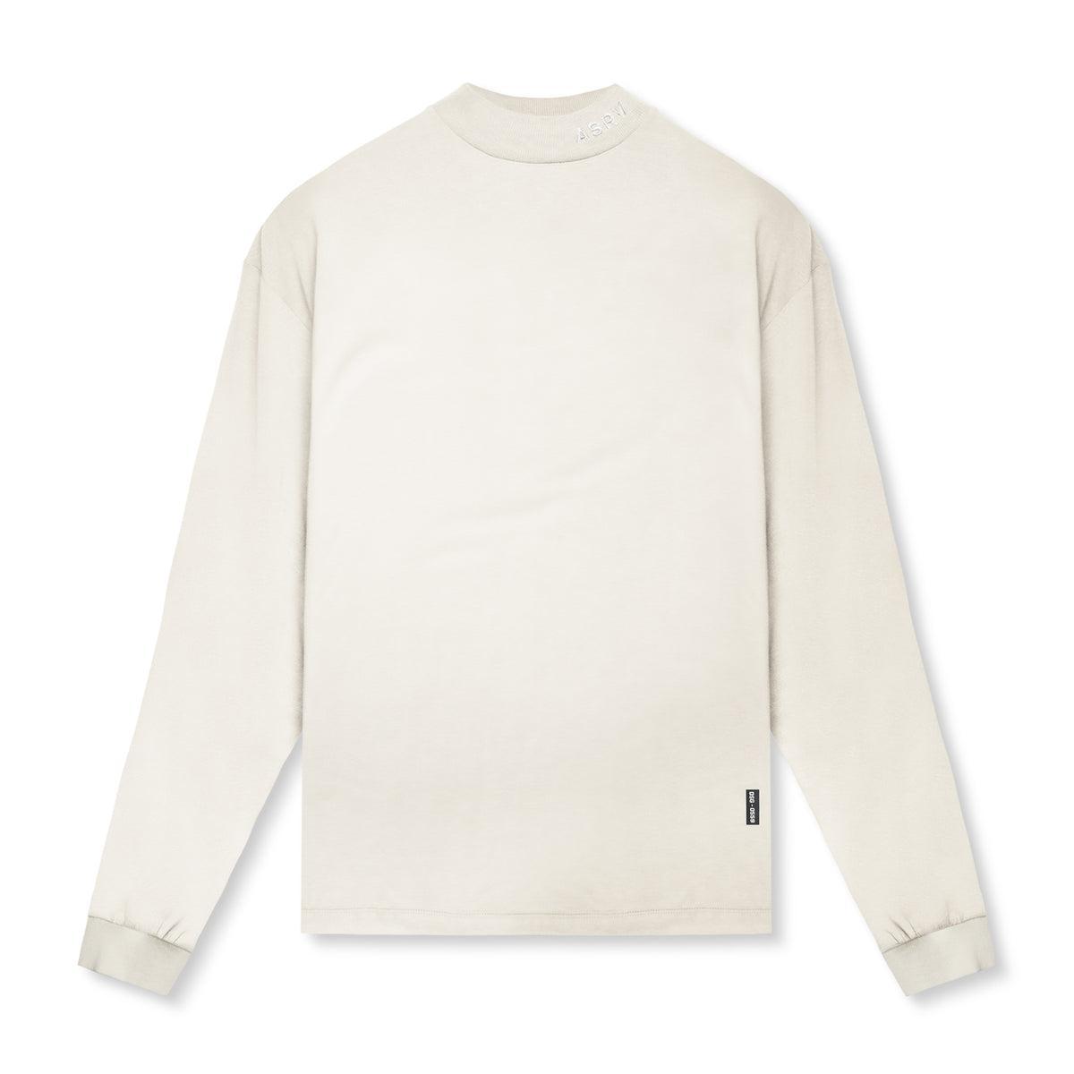 0559. CottonPlus™ Mock Neck Long Sleeve - Ivory Cream product image