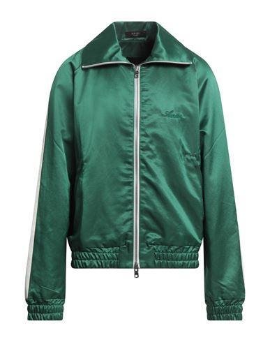 AMIRI Man Jacket Green Size Xxl Cotton, Rayon Product Image