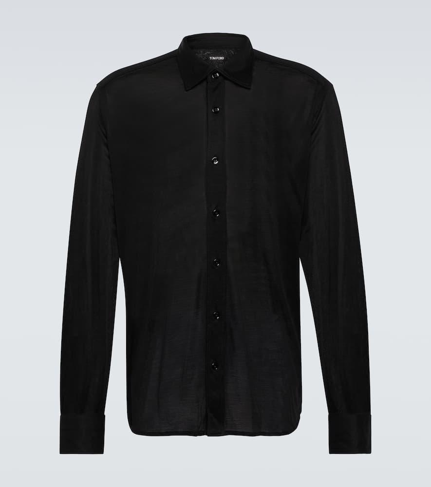 TOM FORD Silk Shirt In Black Product Image