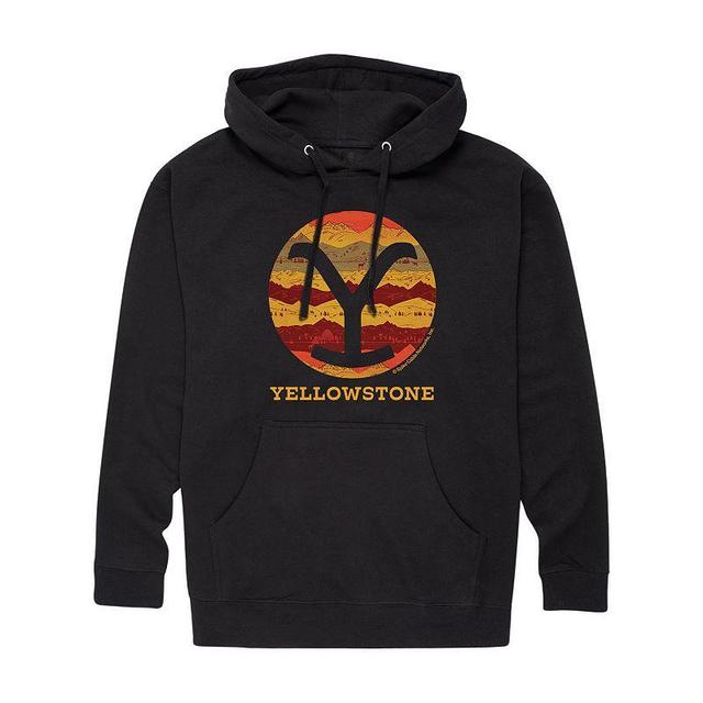 Mens Yellowstone Pattern Y Brand Hoodie Product Image