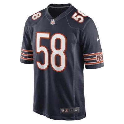 Darnell Wright Chicago Bears Men's Nike NFL Game Football Jersey Product Image