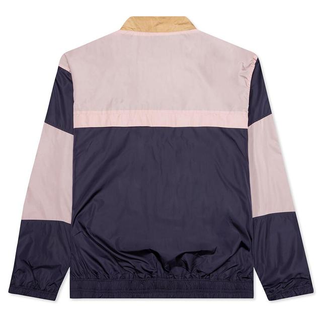 Track Jacket - Tan/Rose/Deep Purple Male Product Image