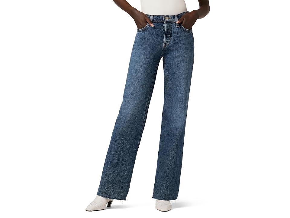 Hudson Jeans Rosie High-Rise Wide Leg in Apollo (Apollo) Women's Jeans Product Image