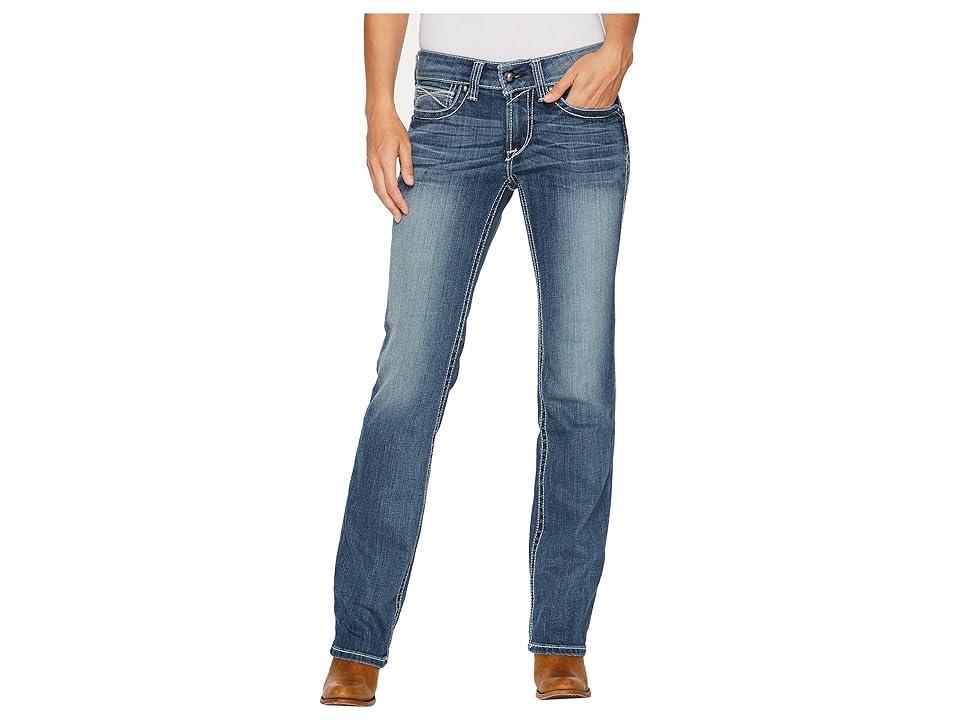 Ariat R.E.A.L. Straight (Rainstorm) Women's Jeans product image