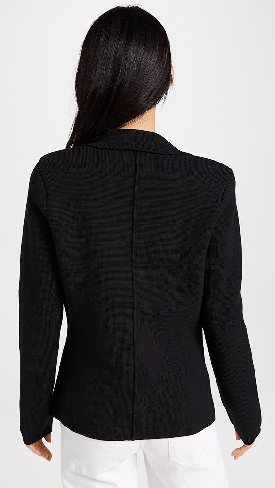 L'AGENCE Lacey Knit Blazer | Shopbop Product Image