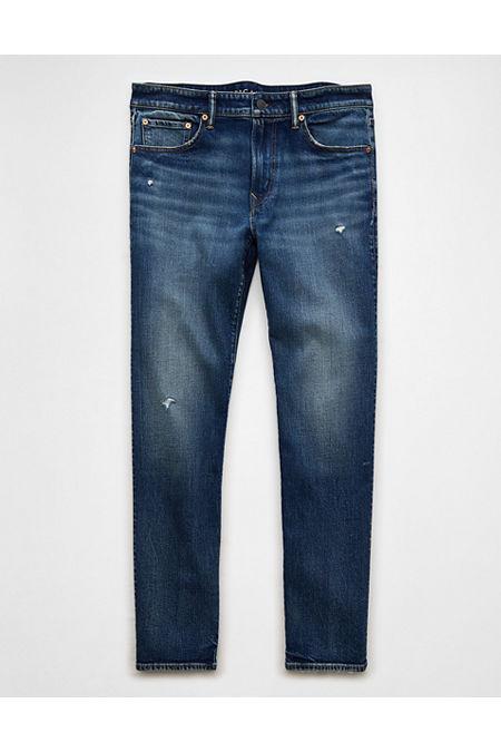 AE AirFlex Slim Straight Ripped Jean Mens Product Image