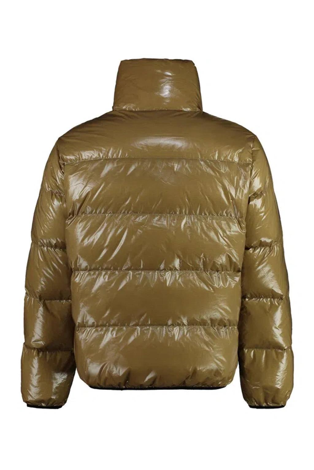 DSQUARED2 Ultra Light Down Jacket In Brown Product Image