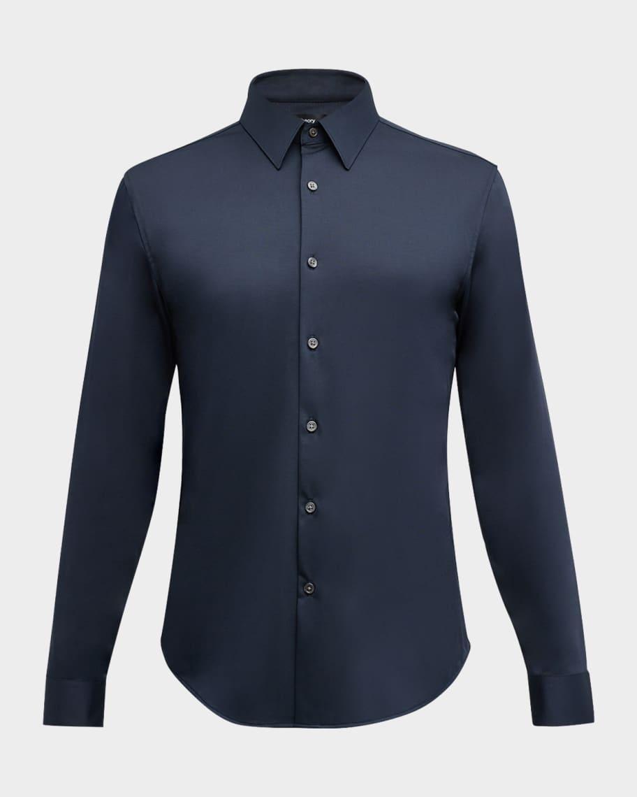 Men's Sylvain Shirt in Structure Knit  Product Image