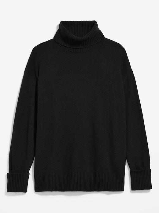 SoSoft Turtleneck Tunic Sweater Product Image