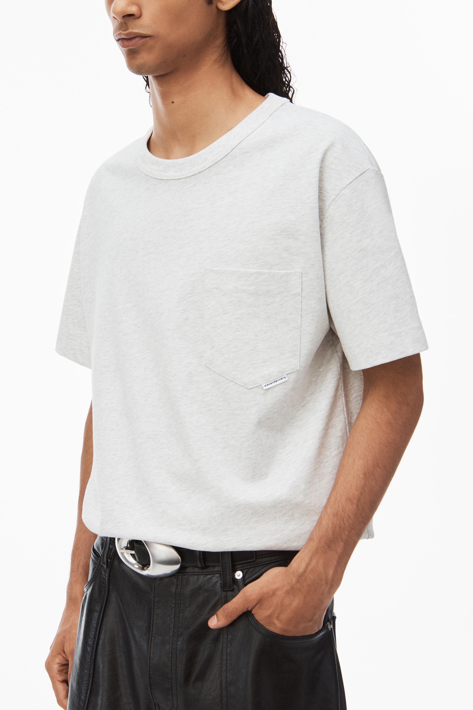 Pocket Tee In High Twist Jersey Product Image